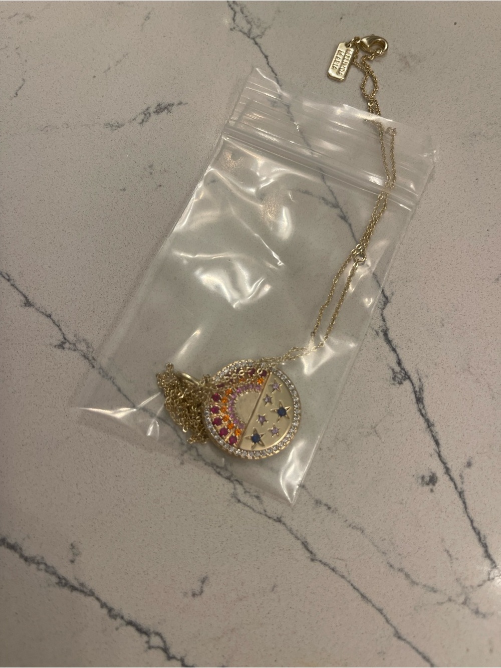Melinda Maria Gold Pendant Necklace - Picture 6 of 6